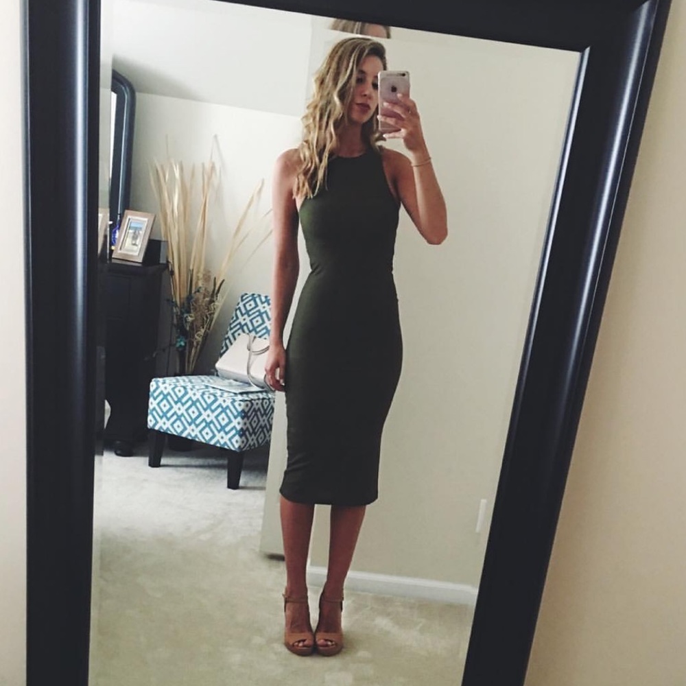 Top Shop body con dress
